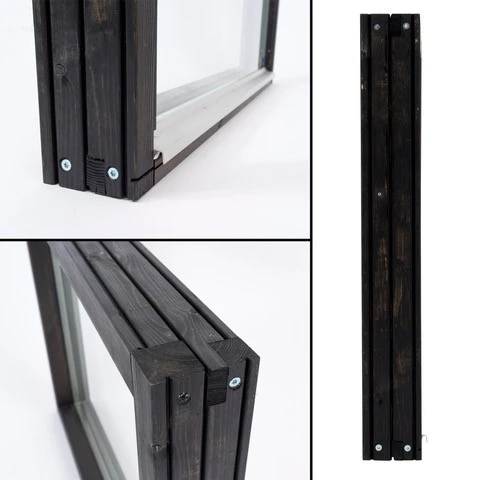 Stallfönster Dalafur 10x8 Fast, med 2 Glas - Bild 2