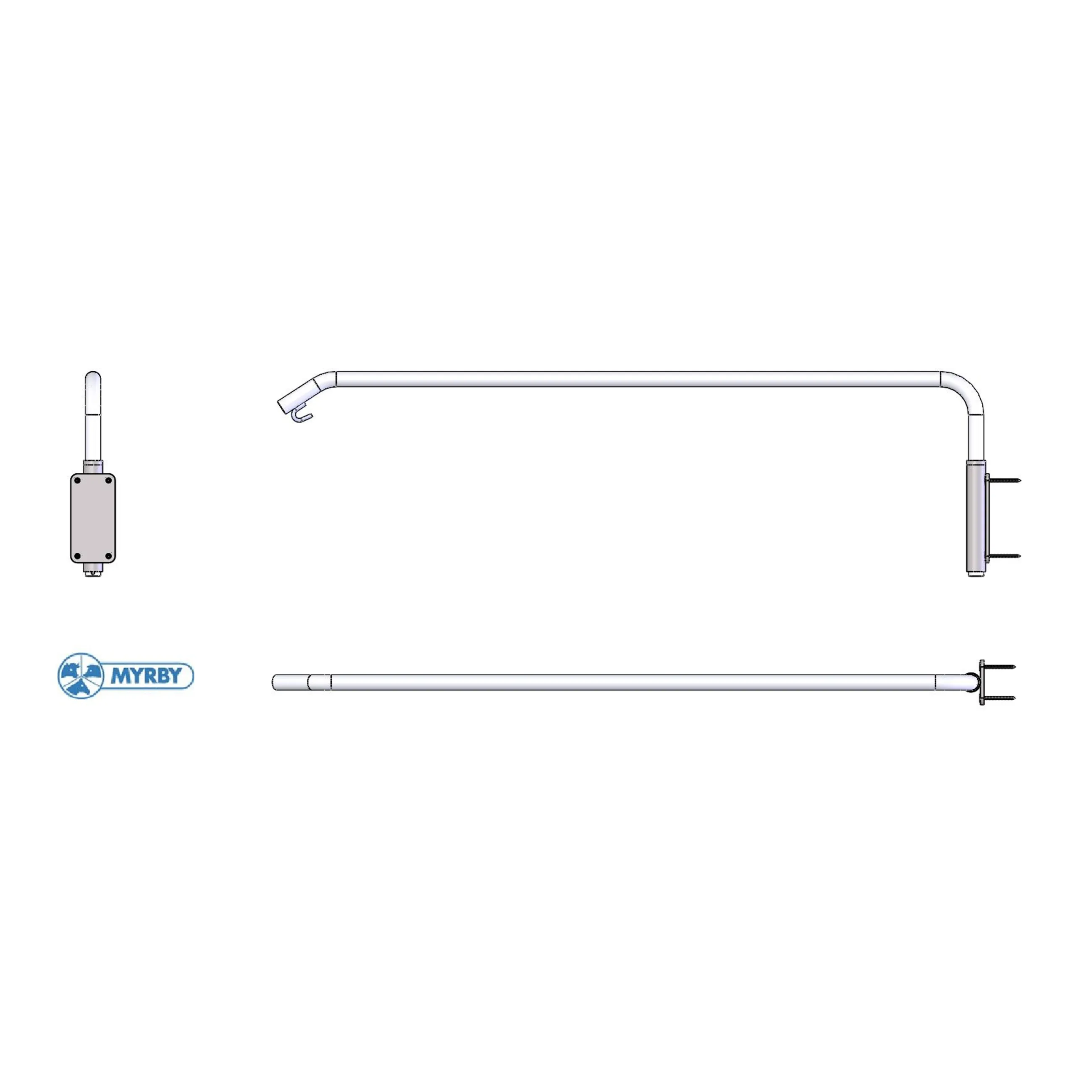 Spolarm 160 cm Galvad - Bild 4