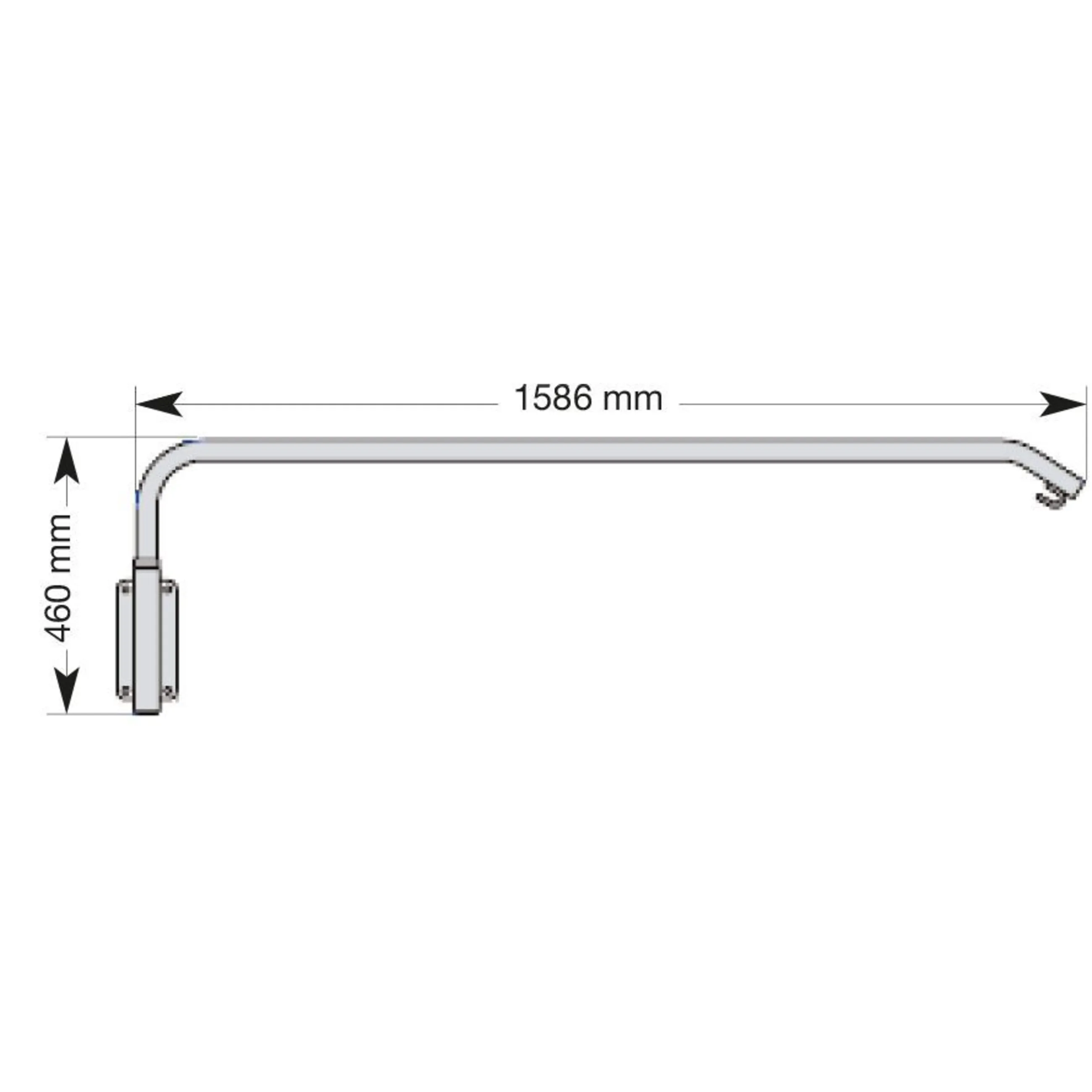 Spolarm 160 cm Galvad - Bild 5