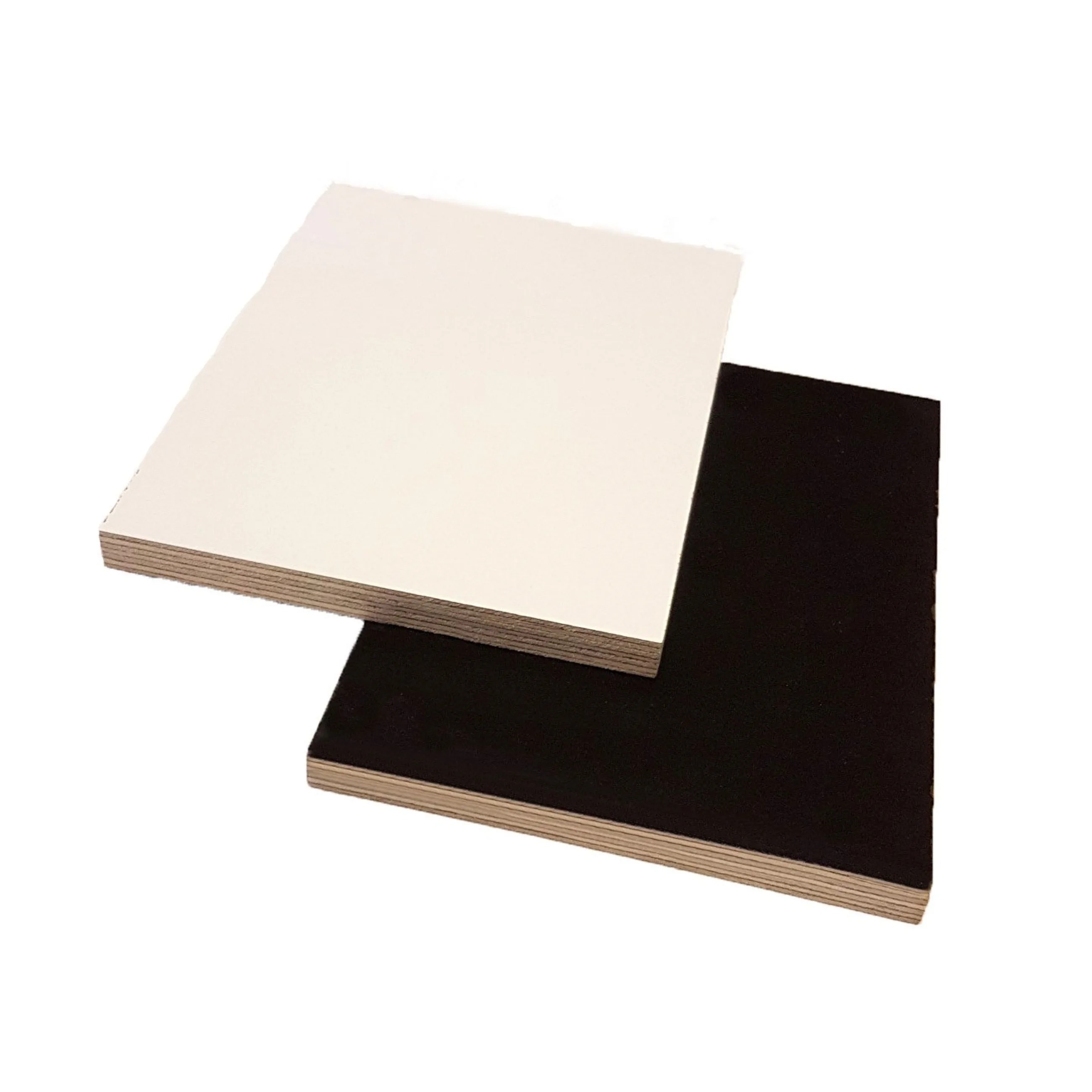 Plywood Lantbruk Vit/Svart, 2700x1200x9 mm - 61920