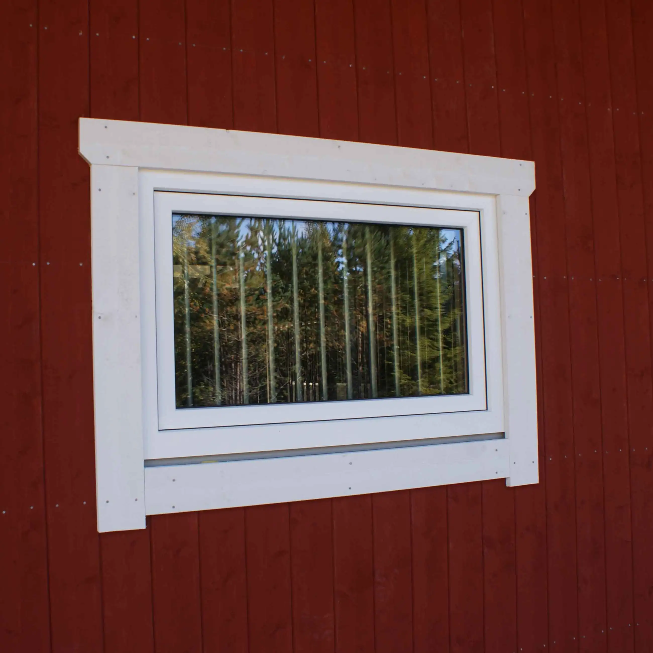 Kompositfönster, Vit Rektangulärt 12x8 Ö.B  - Bild 4