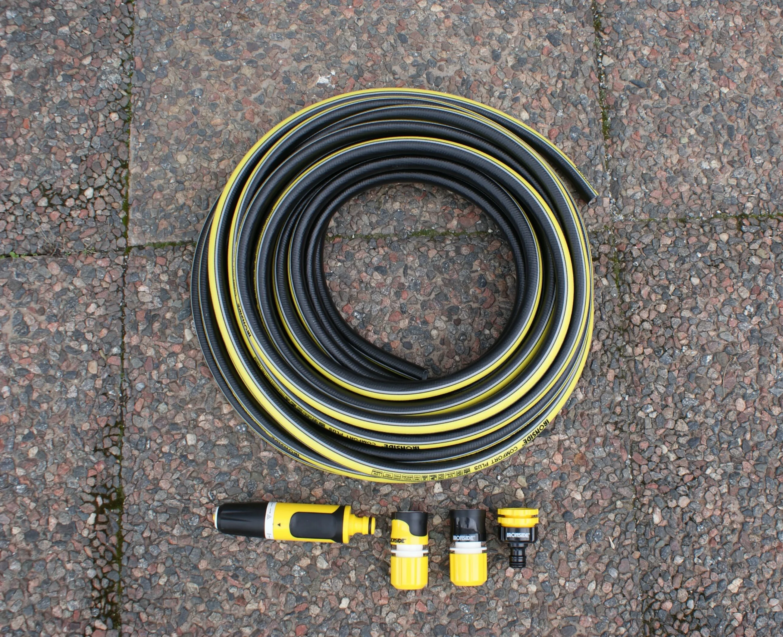 Slangset Ironside - 20 m ½tum-slang, strålmunstyck - 43116