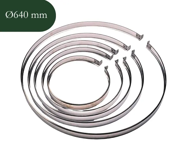 Skarvband 45 mm till Ventilationstrumma Ø640 mm - 44539