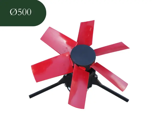 Trumfläkt Vostermans Ø500 ~1 Fas - 44052