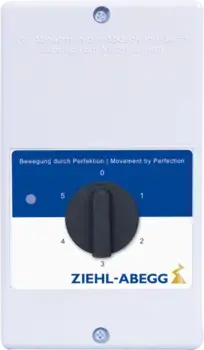 Varvtalsregulator Ziehl-Abegg 5-steg R-E2G - 44012