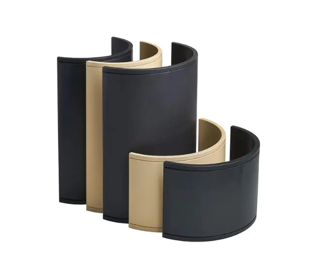 Förlängningsrör Svart 1 m Ø520 mm, 2 st halvor - Bild 1
