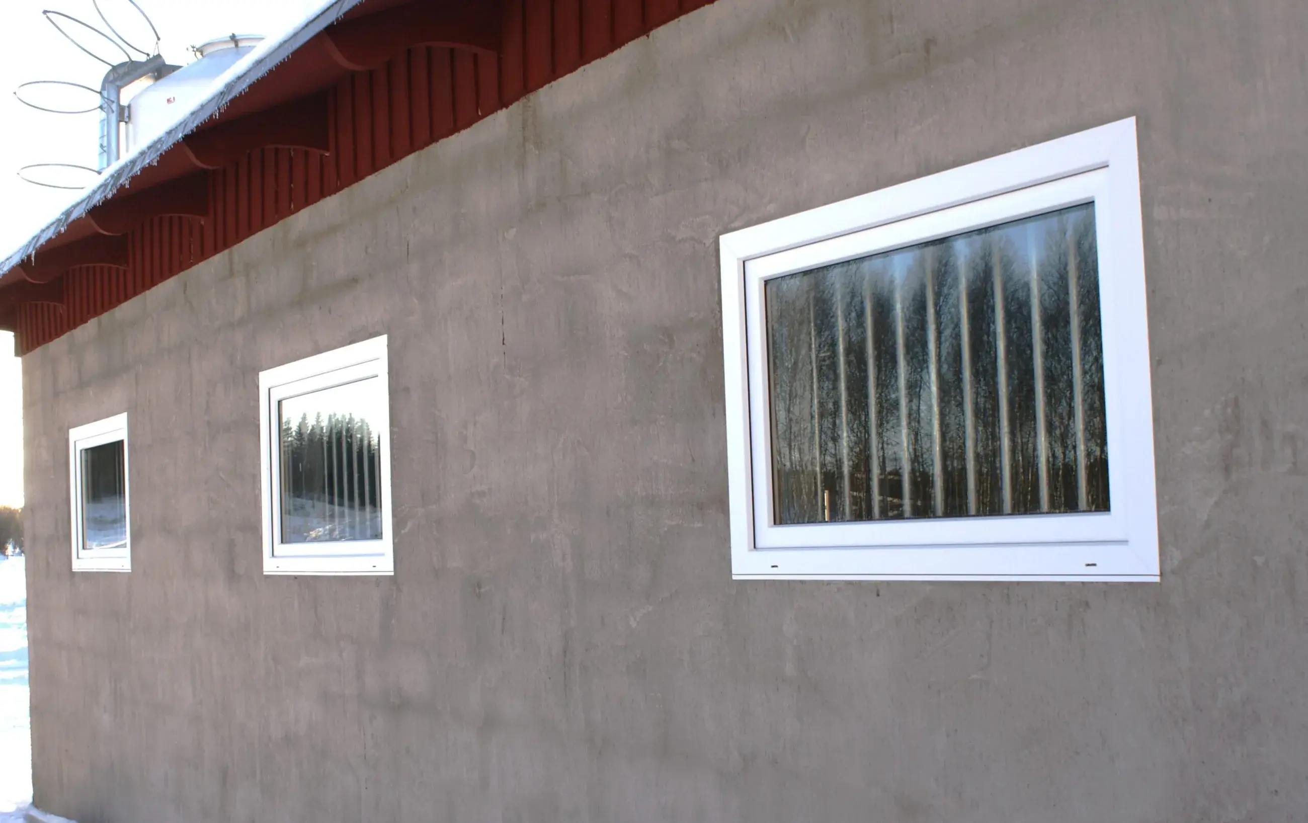 Kompositfönster, Vit Rektangulärt Fast - 45797X