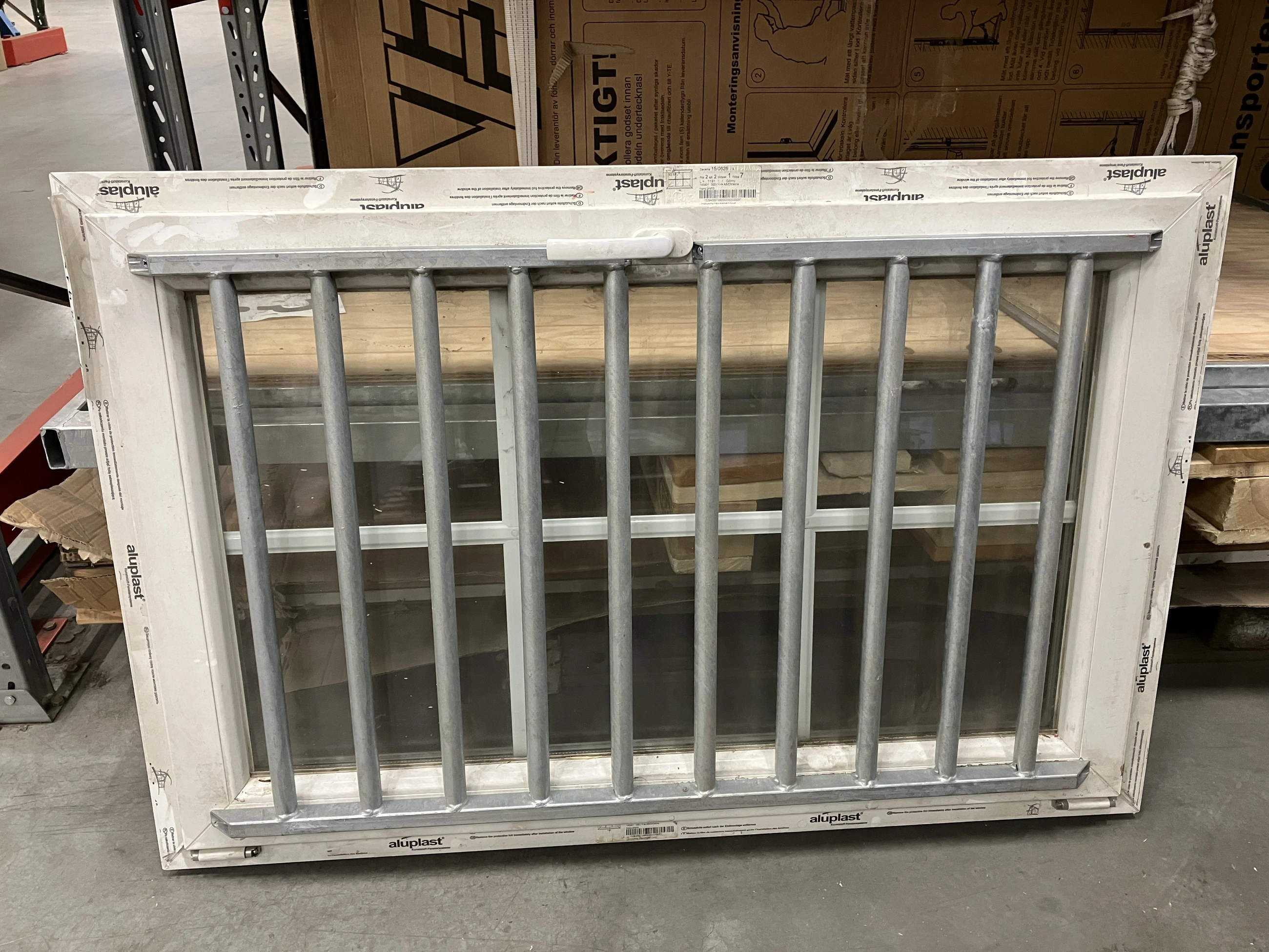 Kompositfönster, Vit Rektangulärt 12x8 Ö.B 2S1L   - 100085-UTF