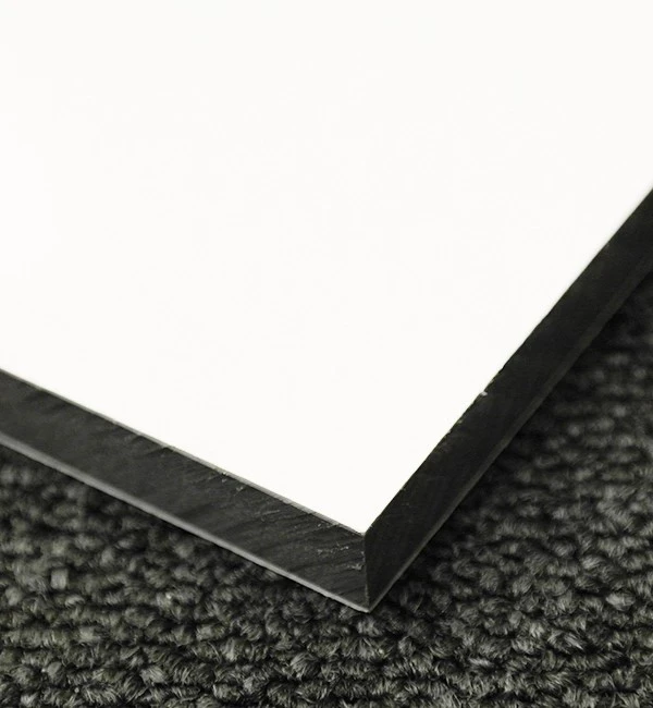 Plastskiva PELD 3000x1200x6 mm Vit RAL 9003 - 41717-1200