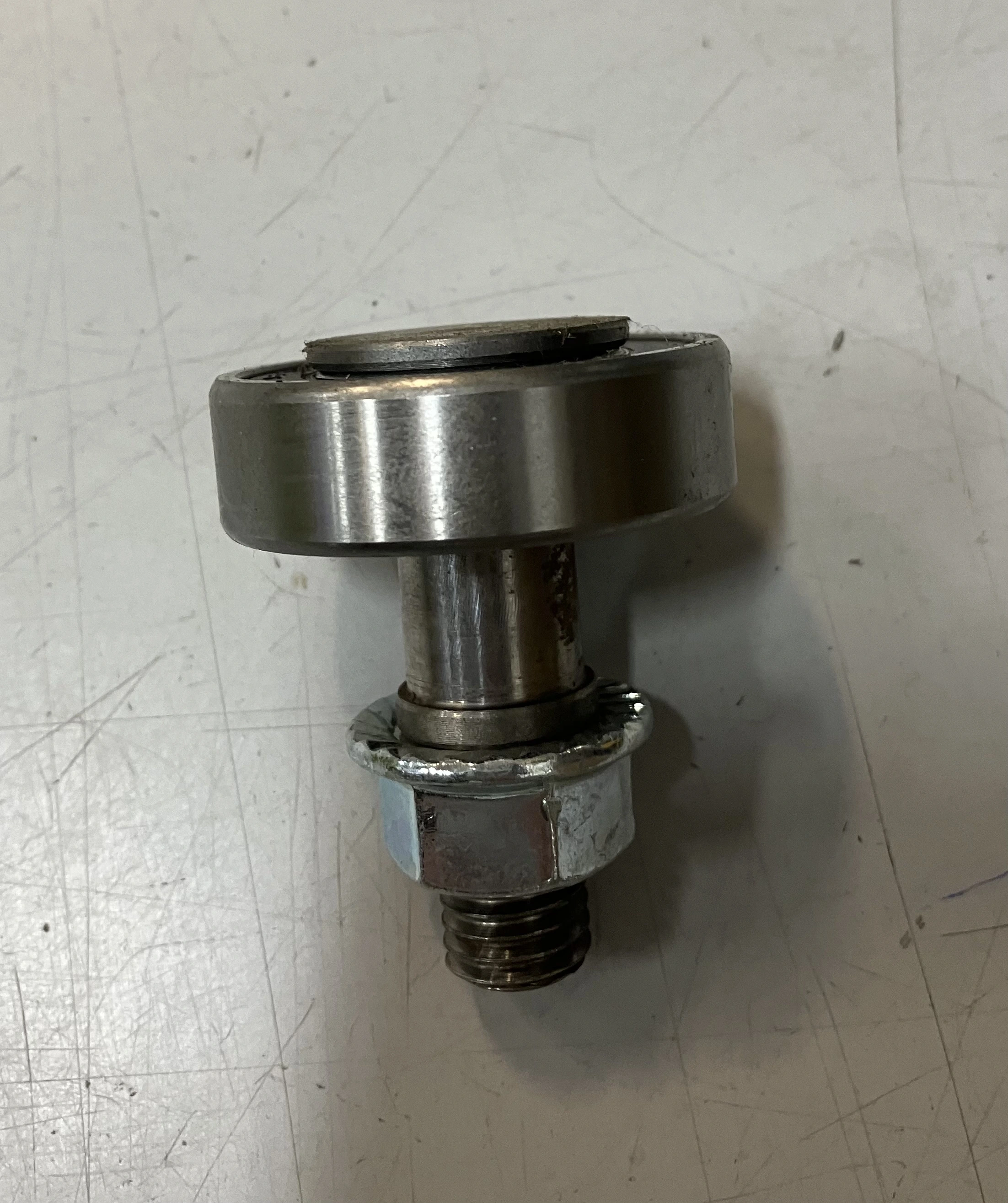 Kullager till skjutdörr med kullagertapp och mutte - 60696