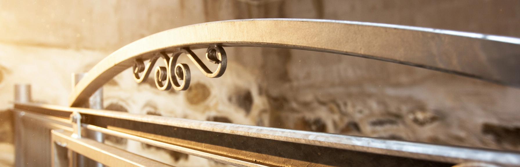 Dekorbåge Optimal3 Slag/Skjutdörr 1230x180 Skruv - 41067-Q2