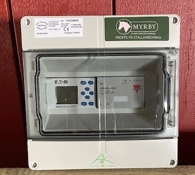 Myrby Styrskåp för Nätdrift till Foderautomat  - 44001